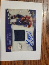  2005-06 Upper Deck Ice Frozen Fabrics Auto Patch #AFF-IK Ilya Kovalchuk 25/35