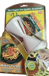 Veggetti Spiral Vegetable Cutter - As Seen on TV - Turn Veggies Into Spaghetti - Picture 1 of 2