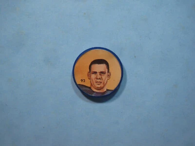 1963 NALLEY'S PLASTIC CFL FOOTBALL COIN #92 HERB GRAY SP NICE!! 63 NALLEYS - Image 1 of 2