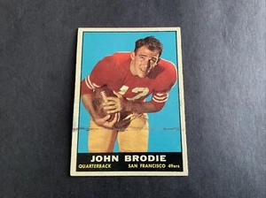 1961 Topps - #59 John Brodie (RC) EX condizione - Foto 1 di 2
