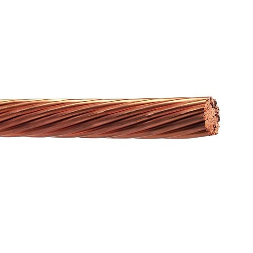 4/0 AWG 19 Strand Bare Copper Conductor Ground Wire | eBay