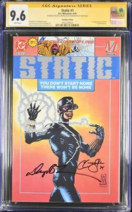 * STATIC #1 Platinum Edition CGC 9.6 Signed Cowan Priest (4505290020) * - Picture 1 of 2