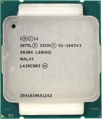 Intel Xeon E5-2637 V3 E5-2603 V3 E5-2609 V3 E5-2640 V3 E5-2620 V3 E5-2630 V3 CPU - Image 1 of 4