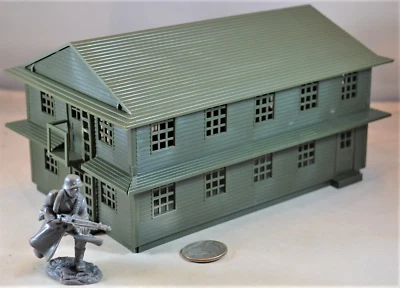 Marx US Army Military Barracks Building Green - image 1 of 4