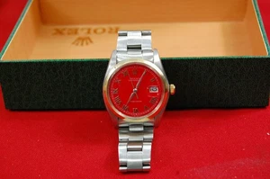 Vintage 1960s Rolex Oyster Men's Watch GC Working w/Original Box - Picture 1 of 7