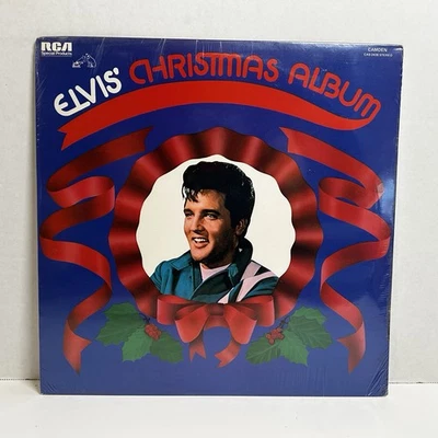 Elvis' Christmas Album LP 1986 RCA/Camden Repress CAS-2428 Mint Sealed Presley Foto 1 de 2