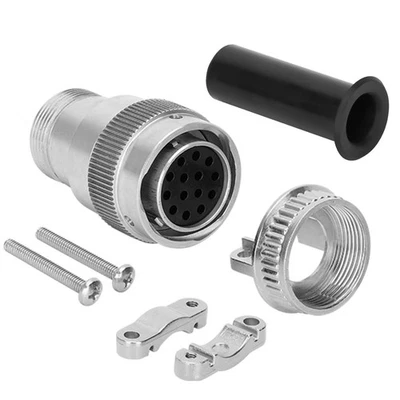 Conn Plug HSG Female 14POS Inline Connector Seamless 14 Position Electronic Use - Image 1 of 2