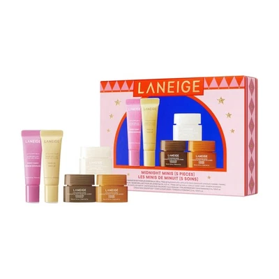 LANEIGE Midnight Minis Set de Regalo para Cuidado de Labios de Vacaciones - Hidratación Día y Noche Foto 1 de 4
