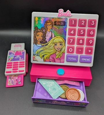 Mattel Barbie Just Play Trendy Cash Register w/ Sounds & Credit Card Reader 2020 - Image 1 of 4