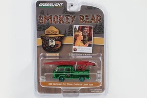 1:64 Greenlight 1968 VW Type 2 Double Cab Pickup Ladder Truck Green Machine Smok - Bild 1 von 1