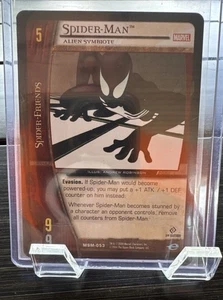 VS System Extended Art Promo Card MSM-053 Spider-Man Alien Symbiote Holo Foil - Picture 1 of 2