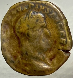 Sestertius Ancient Roman Coin Emperor Maximinus Thrax 235-238 AD Seated Salus - Picture 1 of 9