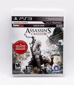 Sony Playstation 3 Assassin’s Creed III 3 Tested No Manual - Picture 1 of 2