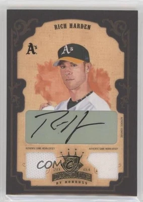 Donruss Diamond Kings 2004 3/5 Rich Harden #32 automático 0tw4 Foto 1 de 3
