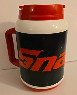 Vintage Snap-on 44 oz Whirley Travel Mug Red/Black Insulated Thermo Cup MM-44... - Imagem 1 de 4
