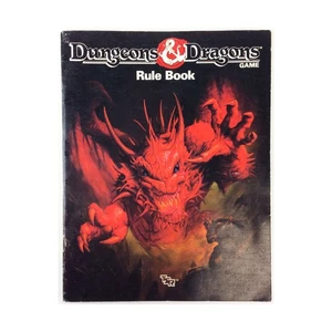 TSR Basic D&D Dungeons & Dragons Brettspiel (1.) - Nur Regelbuch! sehr guter Zustand - Bild 1 von 1