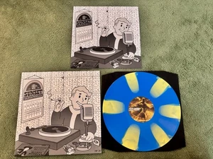 Fallout: New Vegas Mojave Melodies Vinyl LP VGM - Vault-Tec Pinwheel Blue/Yellow - Picture 1 of 1