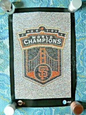 2011 San Francisco Giants 2010 World Champions Poster - Image 1 of 4