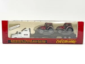 1/87 HO Kenworth T600B con pianale e trattori Case IH Maxxum - Foto 1 di 1