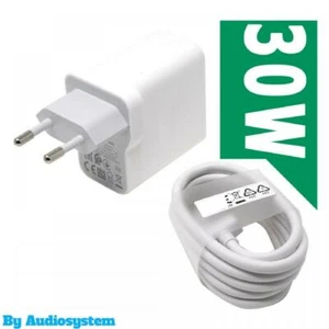 CARICA BATTERIA ORIGINALE OPPO 30W 6A A9 2020, A52, A92, A94, A91 +CAVO TYPE C W - Imagen 1 de 1