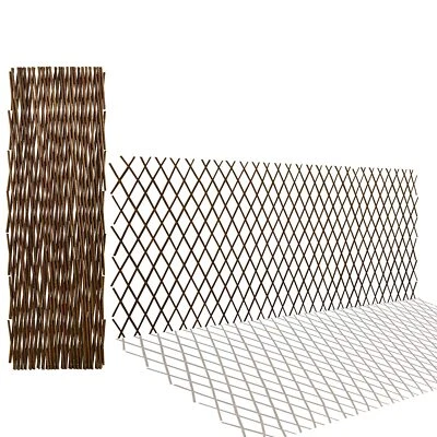 JOYSFIT Expandable Willow Trellis for Climbing Plants OutdoorsNature Garden F... - Image 1 of 4
