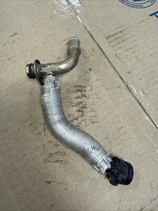 2017 AUDI Q7 2.0L ENGINE TURBOCHARGER REAR COOLANT WATER INLET PIPE OEM - Picture 1 of 7