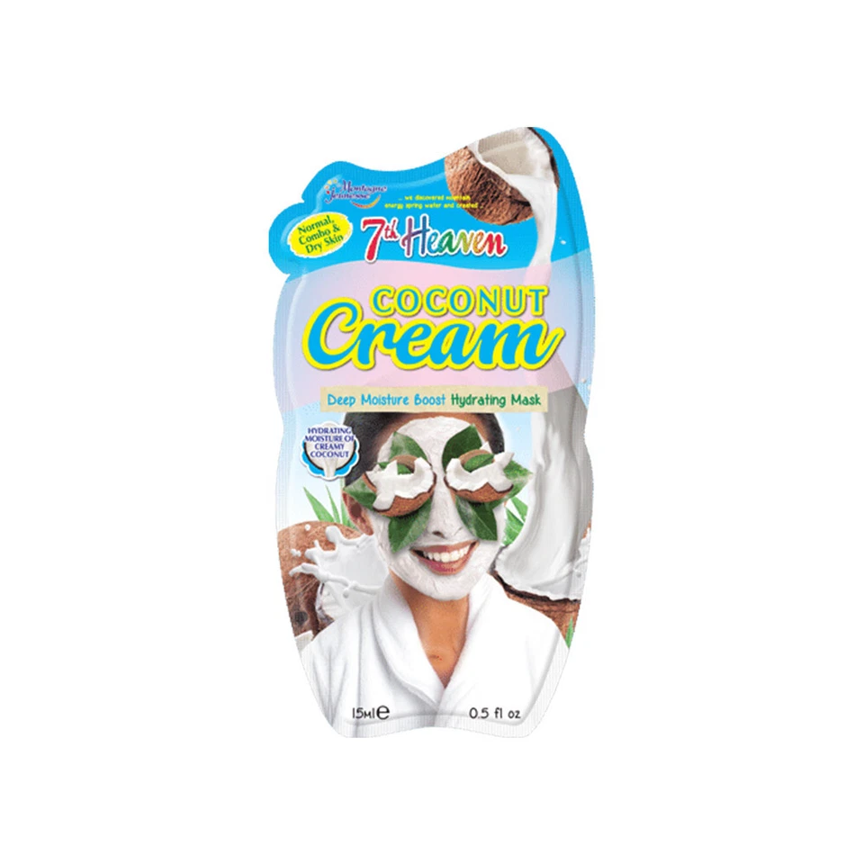7th Heaven Coconut Cream Deep Moisture Boost Hydrating Mask 15ml - Image 1 of 1
