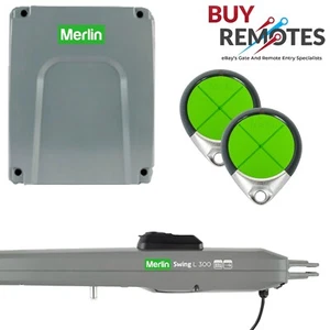 Merlin MGLSK Swing 300 Swinging Gate Motor Opener Kit Suit 2.5m / 300Kg Gates - Picture 1 of 12