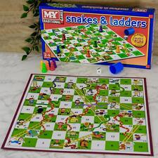 Snakes & Ladders Board Game Traditional Children Games X 1 Gift UK SELLER