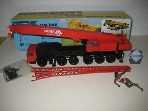 LIEBHERR LTM 1160 AUTOKRAN MOSER METALLMAST #2082 CONRAD 1:50 OVP - Picture 1 of 5
