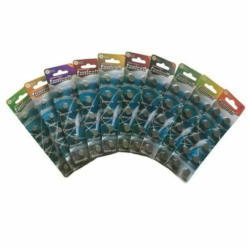 AG0 AG1 AG2 AG3 AG4 AG5 AG6 AG7 AG8 AG9 AG10 AG11 AG12 AG13 Batteries Eunicell - Image 1 of 1