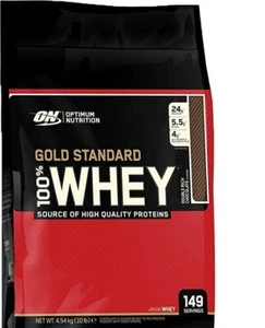 Optimum Nutrition 100%Whey Gold Standard Proteine del siero 4,5KG SHAKER OMAGGIO - Imagen 1 de 2