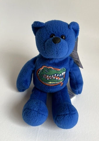 Limited Treasures University of Florida Gators Blue Teddy Bear 2001 Plush Cover