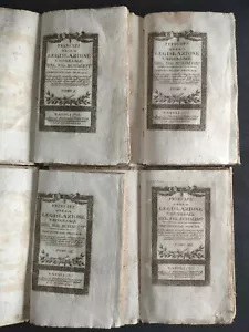 PRINCIPI DELLA LEGISLAZIONE UNIVERSALE (Sig. Schmidt) Marotta 1795 - Picture 1 of 10