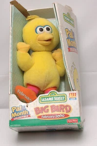 Sesame Street Pal of the Month Big Bird February 2000 HTF New in Box Check Descr - Picture 1 of 11