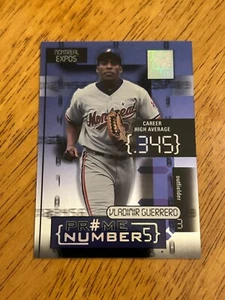 Donruss Elite 2001 - números primos Vladimir Guerrero #PN-9A/300 @QY06 - Imagen 1 de 2