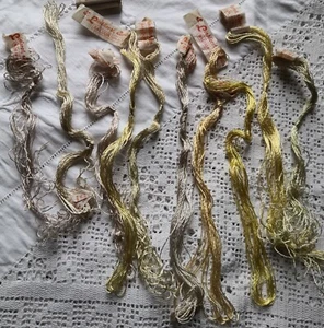 10 VINTAGE LINDHORST RAYON FÄDEN für STICKEREI - Bild 1 von 4