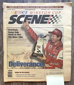 Nascar Scene Newspaper November 15, 2001 95 Pages - Picture 1 of 9