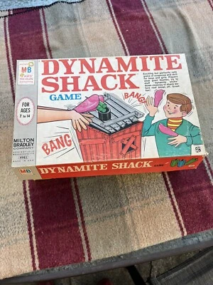 DYNAMITE SHACK Game, 1968. Milton Bradley.  Tested And Working - Image 1 of 4
