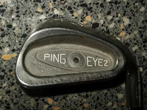 Ferro da stiro singolo PING EYE 2 "Black Dot"~9 ferri~albero in acciaio PING ZZ Lite~RH~Molto buono - Foto 1 di 6