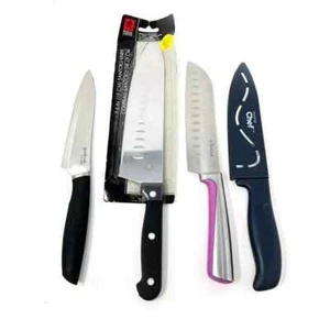4 Pcs Royal, Chef, Skandia, Good Cook and Assorted Chef's Knife Set - Picture 1 of 6