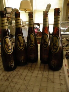 5 Coors Beer Banquet 18Oz Baseball Bat 1996 Limited Edition Bottles - Picture 1 of 3