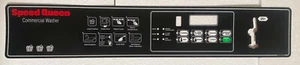 SPEED QUEEN WASHER OVERLAY/DECAL CNTL SINGLE COIN SC27NCP PART # 231527-1 - Picture 1 of 1