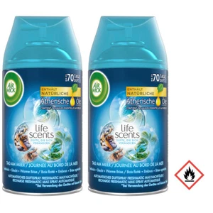 Air Wick Freshmatic Máximo Tag en El Mar Recargable 250ml 2er Pack - Imagen 1 de 1