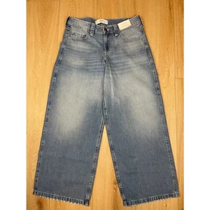 Hollister Super Baggy Jeans helle Waschung W30 L30 lang - Bild 1 von 5