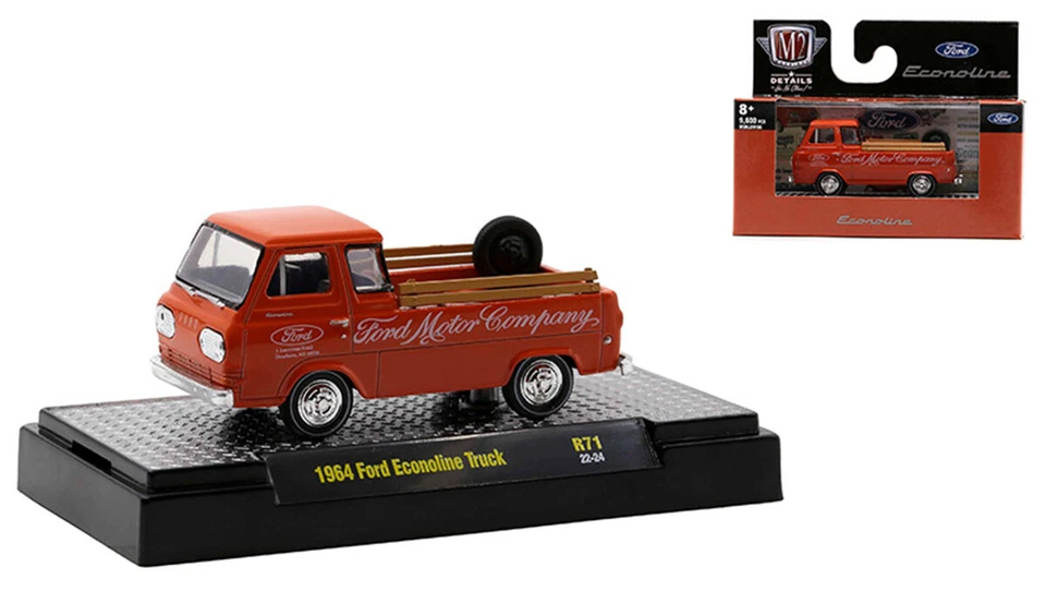 M2 Machines 1:64 Auto-Trucks Release 71 пикап модель 32500-71-P7 - Изображение 1 из 1