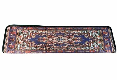 Ковер ступени лестницы ковер красный цветок ступенька ковер темно-синий нескользящий самоклеящийся чехол - Изображение 1 из 3