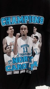 University of North Carolina TAR HEALS National Champions T Shirt S 18" - Picture 1 of 2