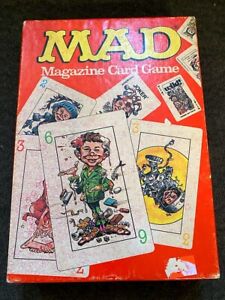 Mad Magazine Card Game Alfred E. Neuman (Parker Brothers 1980) Complete Set