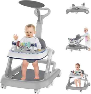 NEW Baby Walker for 6-18 Month infant toddler Adjustable Height Foldable walker - Picture 1 of 6